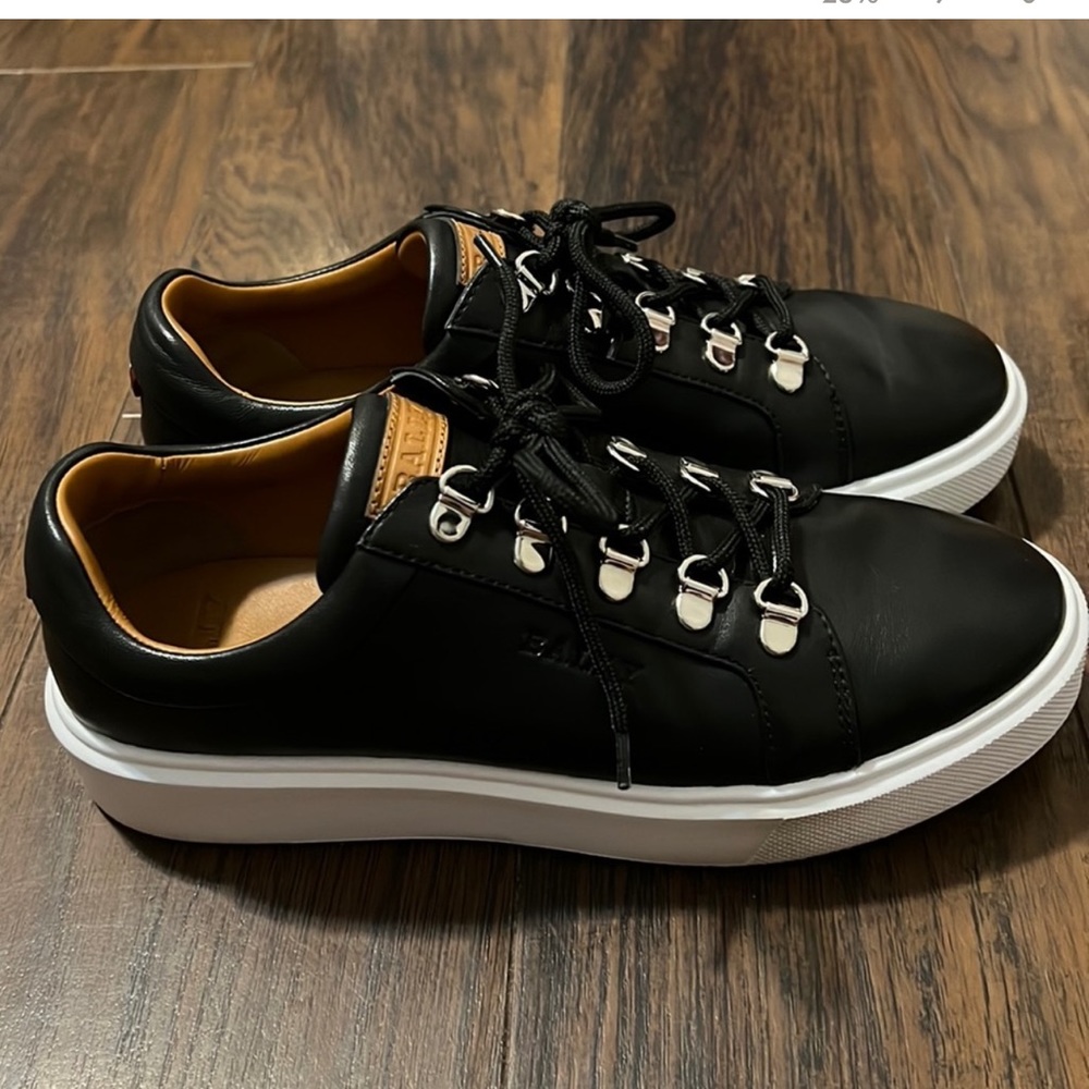 Almost brand new Bally sneakers for women!  Worn once only